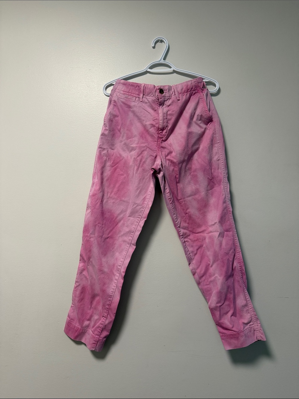 Pink Casual Khakis/Pants